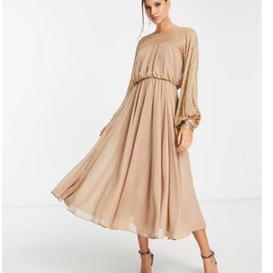 Gorgeous asos design midi dress size 8 women’s party dress